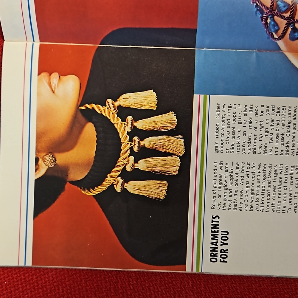 CONSO'S Christmas Crafts vintage 1972 How to guide DIY gifts decor 48 pages - Picture 11 of 13